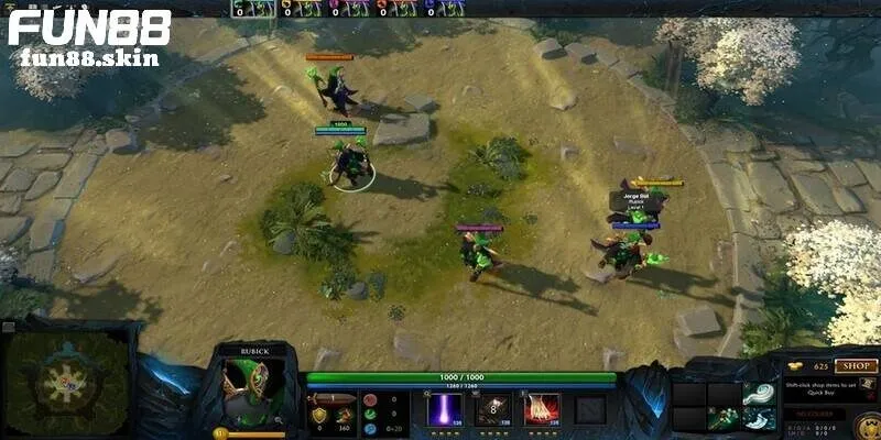 Esport Fun88 với giao diện hiện đại