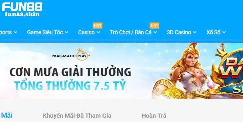Top 5 Chương Trình Khuyến Mãi Fun88 HOT Nhất Hiện Nay